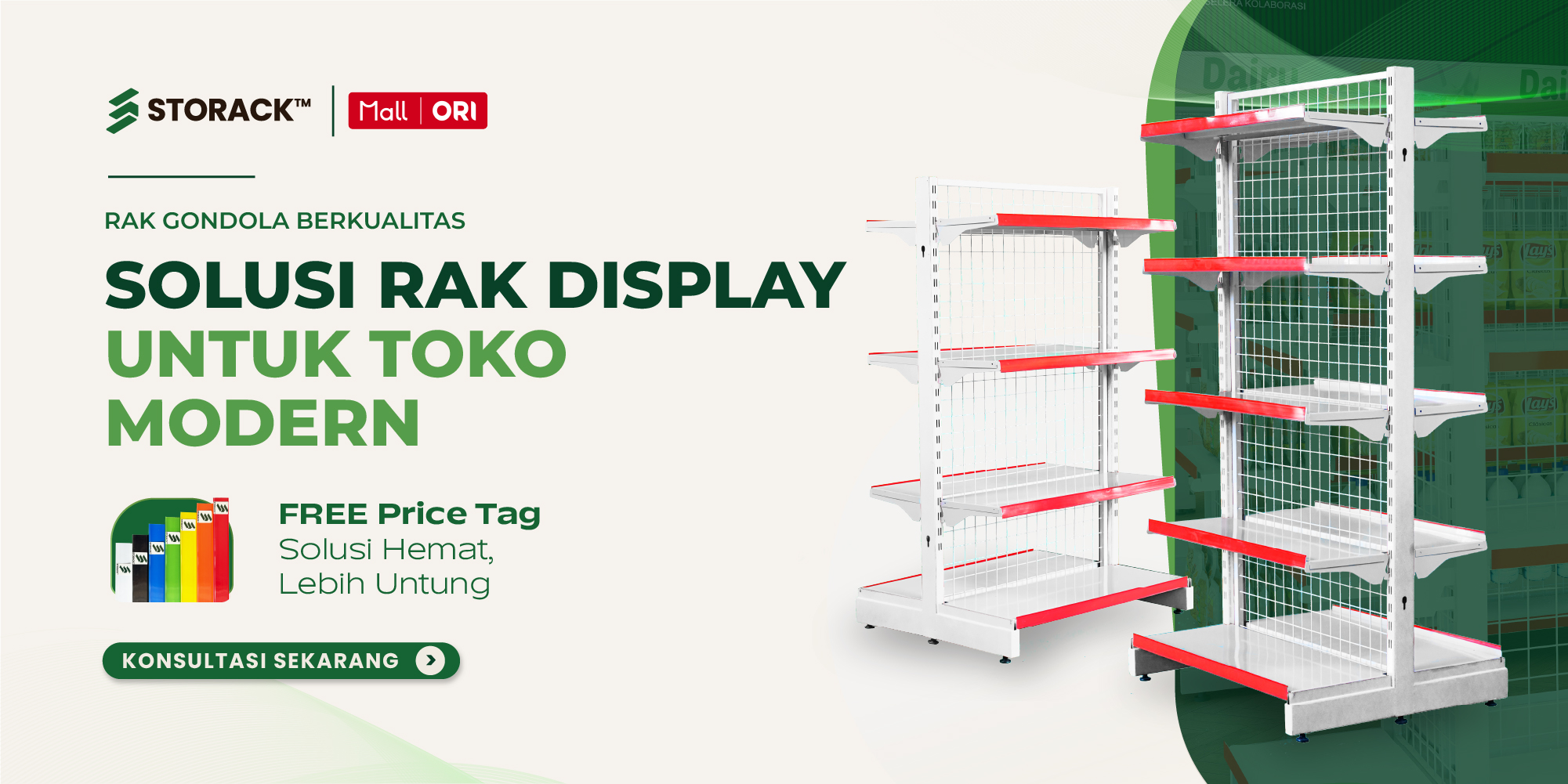 Solusi Rak Display untuk Toko Modern